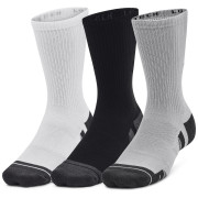 Jeu de chaussettes Under Armour Performance Tech 3pk Crew girs Mod Gray / White / Jet Gray