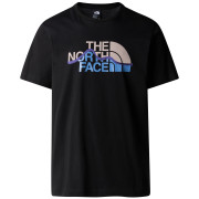 T-shirt homme The North Face M S/S Mountain Line Tee vert Tnf Black