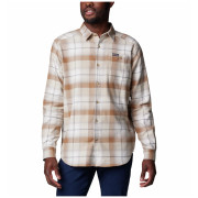 Chemise homme Columbia Cornell Woods™ Flannel Long Sleeve Shirt brun clair Dark Stone Classic Multi Tartan