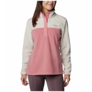 Pull femme Columbia Benton Springs™ 1/2 Snap Pull Over Ii rose / blanc Dark Stone, Pink Agave