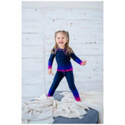 T-shirt fonctionnel enfant WAMU Mozaika purple