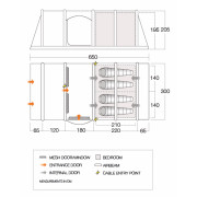 Tente Vango Valencia II Air 450