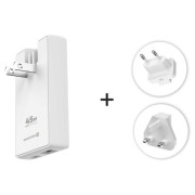 Adaptateur Swissten World Travel Charger 45W GaN USB-C + USB-A