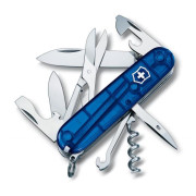 Couteau suisse Victorinox Climber bleue transparent TransBlue