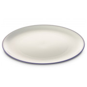 Assiette Omada SANALIVING Dinner Plate 24xh2cm blanc / violet ViolaCon