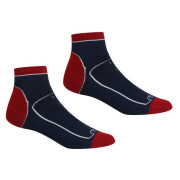 Chaussettes homme Regatta Samaris TrailSock bleue / rouge Navy/Darked