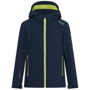 Veste softshell enfant Regatta Haydenbury Navy (Wild Lime) bleu / vert Navy (Wild Lime)