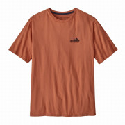 T-shirt homme Patagonia M's '73 Skyline Organic T-Shirt brun Sienna Clay