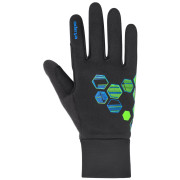 Gants enfant Etape Puzzle WS noir/vert Black/Green