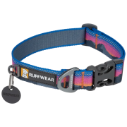Collier pour chien Ruffwear Crag™ Collar rose / bleu Alpine Dusk