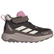 Chaussures enfant Adidas Terrex Anylander Mid Climaproof Brown brun Auco/Wonwhi/Earstr