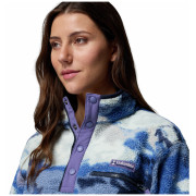 Sweat-shirt femme Columbia Helvetia™ II Printed Cropped Half Snap