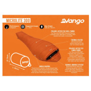 Sac de couchage 3 saisons Vango Microlite 300