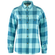 Chemise femme Fjällräven Övik Heavy Flannel Shirt W bleu Dawn Blue-Breeze Blue