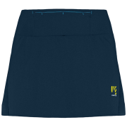 Jupe femme Karpos Lavaredo Run Skirt bleue Sky Captain/Blue Atoll