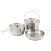 Set de vaisselle Outwell Supper Set L argenté Silver