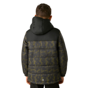 Veste d'hiver enfants Regatta Lofthouse Black/Distress Camo