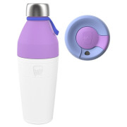 Mug isotherme KeepCup Helix Thermal Kit 3v1 L blanc / violet Twilight