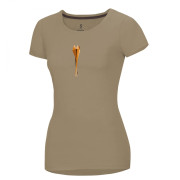 T-shirt femme Ocún Classic T Women beige CubismFlowerIrishCream