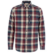 Chemise homme Fjällräven Fjällglim Regular Shirt M bleu foncé Dark Navy-Maroon