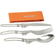 Couverts Vango Pocket Cutlery Set argenté