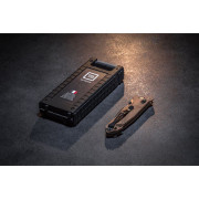 Couteau TB OUTDOOR Monobloc Knife Impact 127 Black Pvd G10