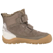 Bottes d'hiver enfant Viking Outdoor Footwear Alv Barefoot Paw Warm WP 2V Taupe beige Taupe