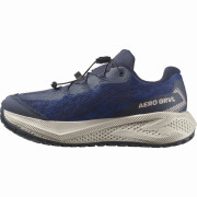 Chaussures enfant Salomon Aero Grvl Wp J Maritime Blue-Silver Cloud-Bluing