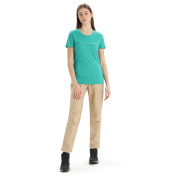 T-shirt fonctionnel femme Icebreaker Tech Lite II SS Tee Cadence Paths