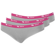 Culotte femme Zulu Bambus 210 Comfort 3-pack gris / violet grey/magenta