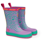 Bottes enfants Affenzahn Rainboot Vegan Plashy Owl violet Owl
