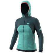 Veste femme Dynafit Tour Wool Thermal W Hoody bleu / vert blueberry BRITTANY/8060