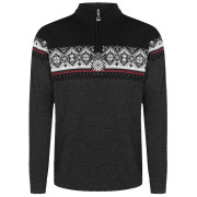 Chandail homme Dale of Norway Moritz Masc Sweater noir Darkcharcoal Raspberry Black