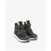 Bottes d'hiver enfant Viking Outdoor Footwear Equip Glitter Warm WP 2V Charcoal/Dusty Pink