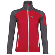 Veste femme High Point Merino Alpha Lady rouge / gris Red / Antracit