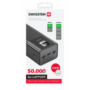 Banque d'énergie Swissten Power Line 50000 mAh 100W