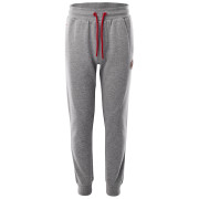 Pantalons de survêtement enfant Bejo Tiagos II Jrb gris / rouge GrayMelange/ChineseRed