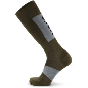 Chaussettes Mons Royale Atlas Merino Snow Sock green riverbed