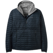 Veste homme Rab Microlighter Pullover Down Hoody bleu