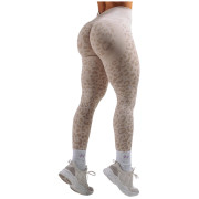 Legging femme Nebbia Push-Up Compression Leopard Leggings Primal beige CREAM LEOPARD