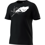T-shirt homme Dynafit Graphic Co T-Shirt M noir 0911 - black out/MUTE GRAB