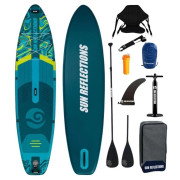Planche de stand-up paddle Sun Reflections XXL 11'6'' Combo vert - bleu Emerald Green