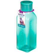 Bouteille Sistema Square 475ml vert foncé