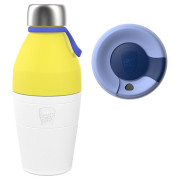 Mug isotherme KeepCup Helix Thermal Kit 3v1 M blanc / bleu Solo