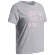 T-shirt fonctionnel enfant Under Armour UA G Varsity SS Mod Gray Light Heather