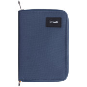 Portefeuille Pacsafe RFIDsafe compact travel organizer bleu