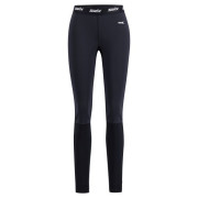 Pantalon fonctionnel femme Swix RaceX Wind vert Black