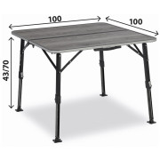 Table Brunner Elùtop Compack Square 100
