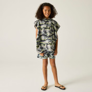 Poncho enfant Regatta Kids Towel Robe DrkStrmCamo