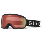 Masques ski Giro Roam vert Black Wordmark Amber Scarlet/Yellow